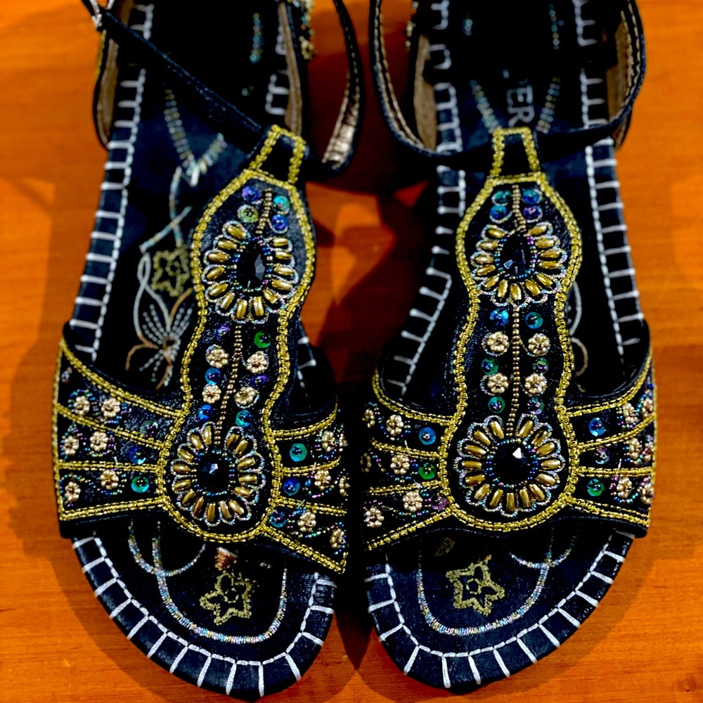 Beaded Sandals